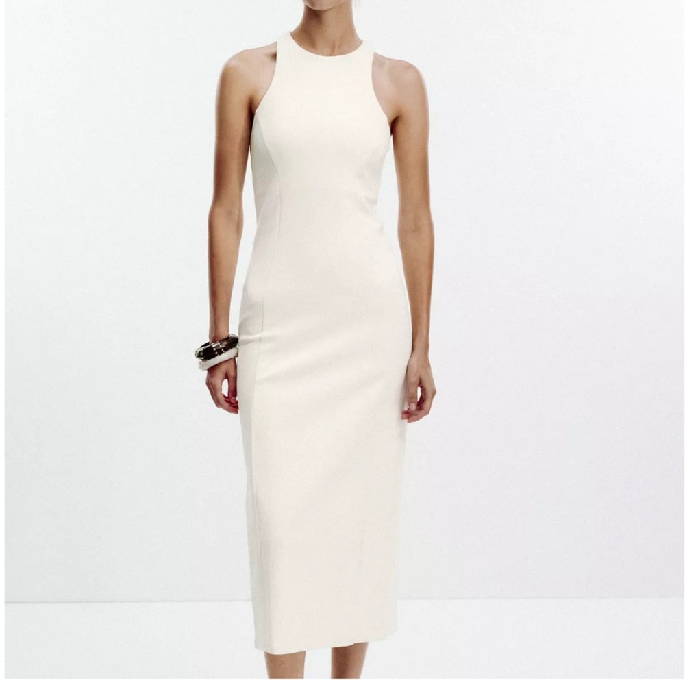 Zara Halter Interlock Dress